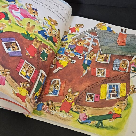 Vintage 1990s Richard Scarrys Best Mother Goose Ever Golden Book Hard Cover - Picture 9 of 10